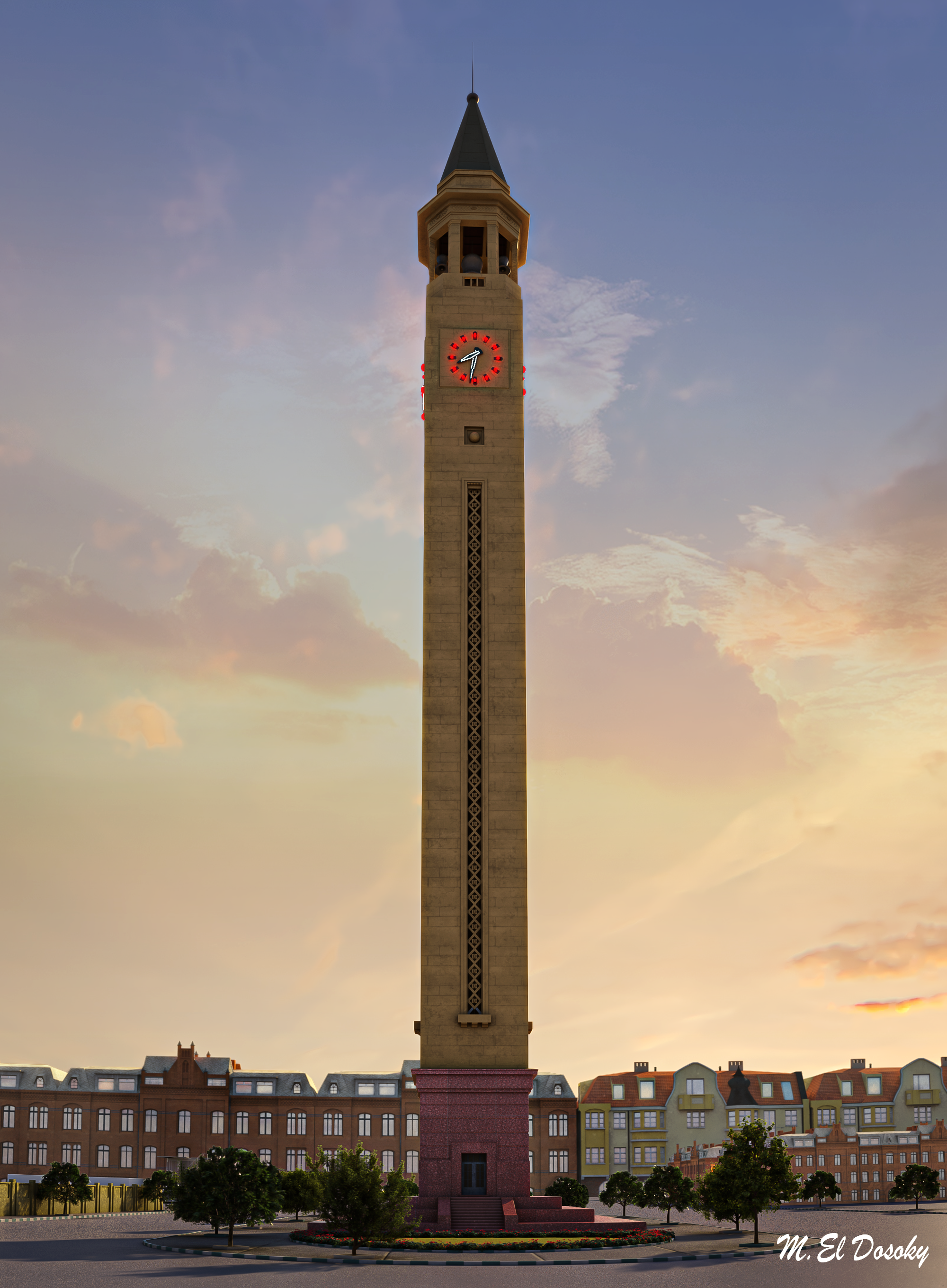 Egypt's Iconic Clock Tower-0