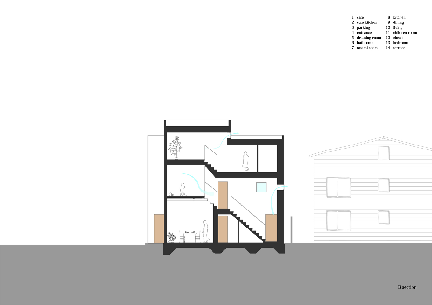 仙台“钢铁屋”多功能生活空间-50