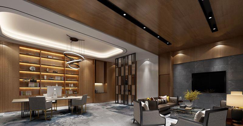 上海复旦科技产业园办公室 | 金融公司的东方美学空间-6