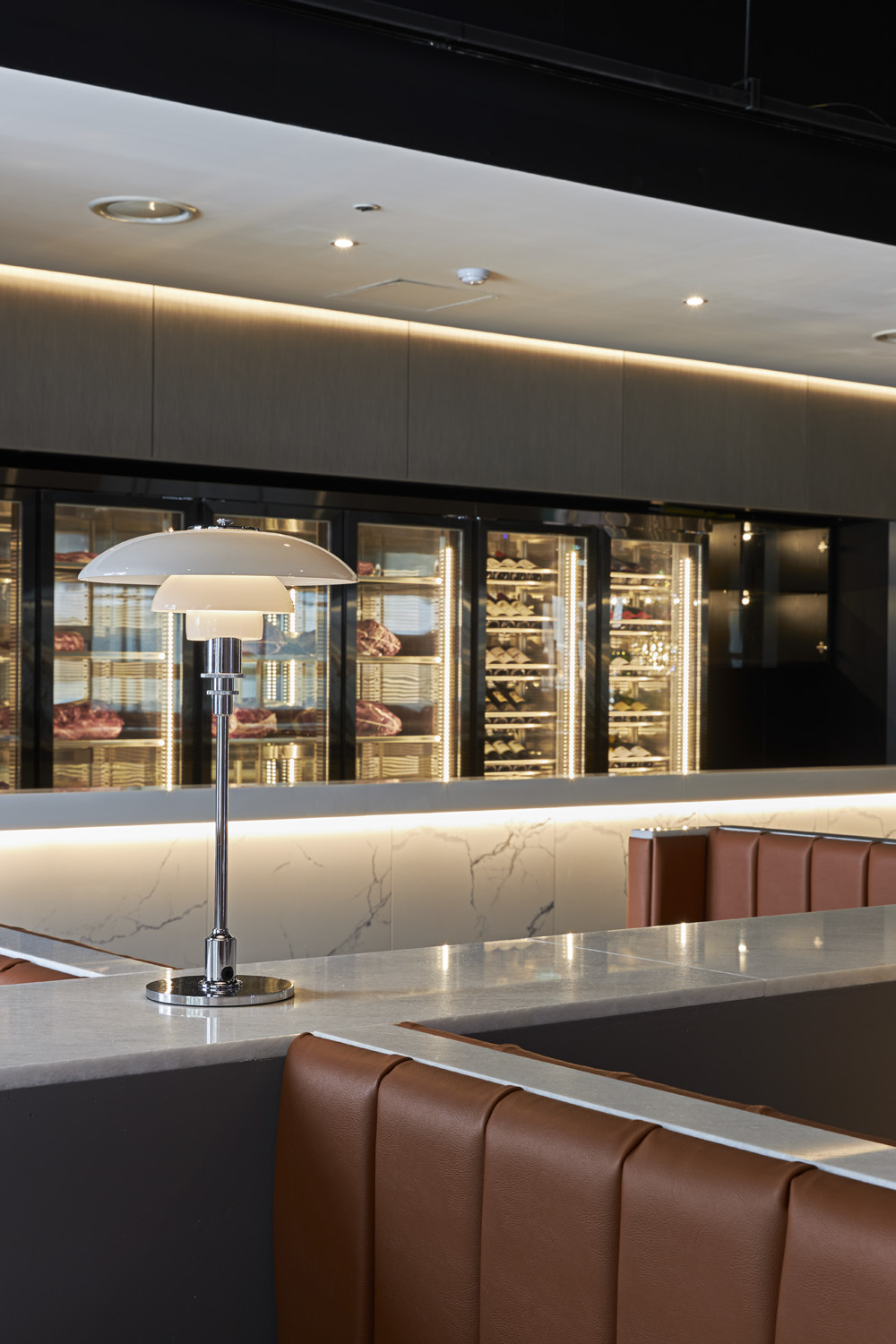 韩屋决 | 高级氛围的 80 平韩屋餐厅室内设计-22