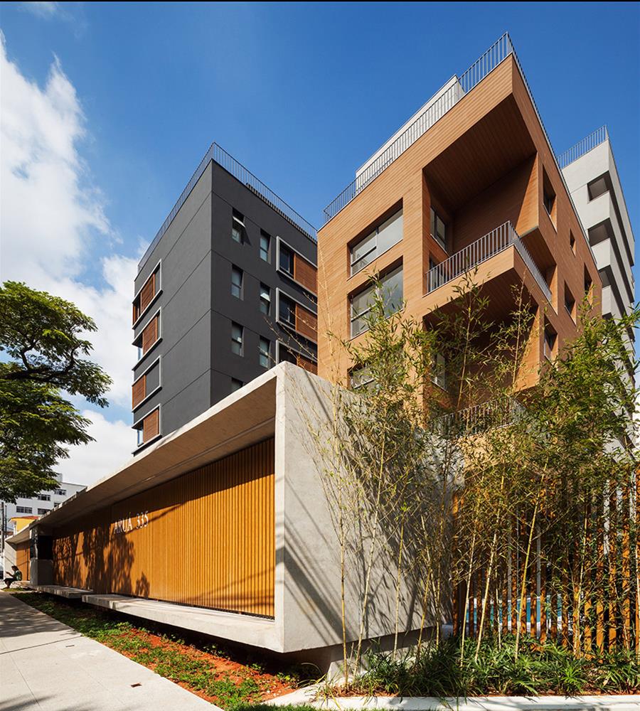 巴西圣保罗 Aruá 公寓楼-6