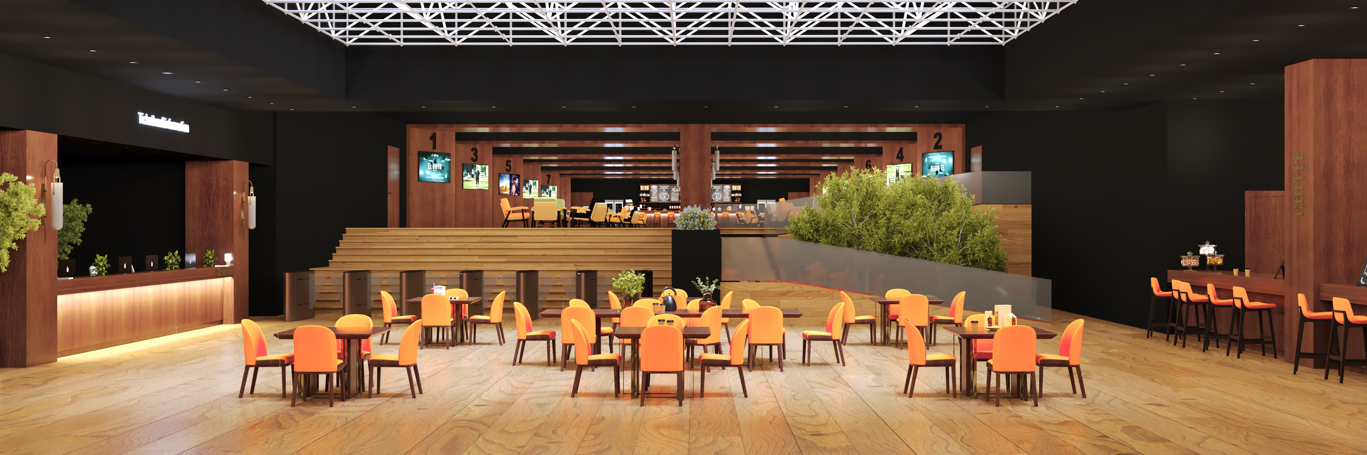 Sulaymaniyah Mall 电影院大厅设计-3