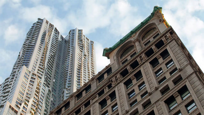 纽约曼哈顿顶层 penthouse 室内设计丨美国曼哈顿丨David Hotson Architect-1