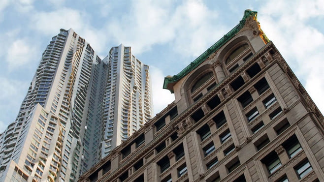 纽约曼哈顿顶层 penthouse 室内设计丨美国曼哈顿丨David Hotson Architect-1