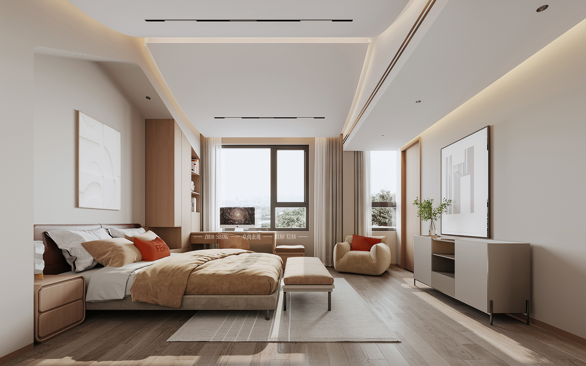 卓尚表现|现代风格 家装-8