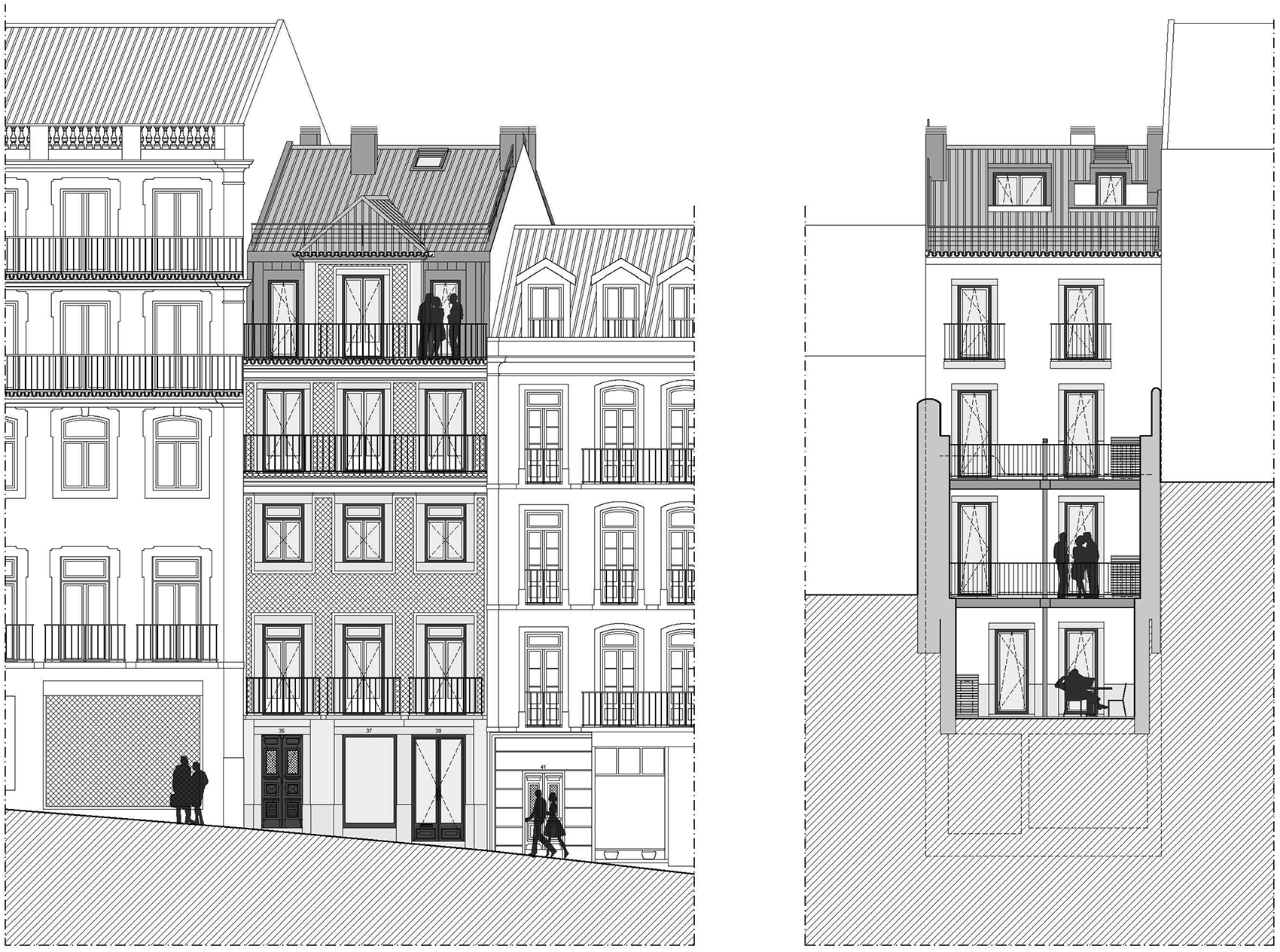 Chiado 住宅丨葡萄牙里斯本丨Pedro Carrilho Arquitectos-73