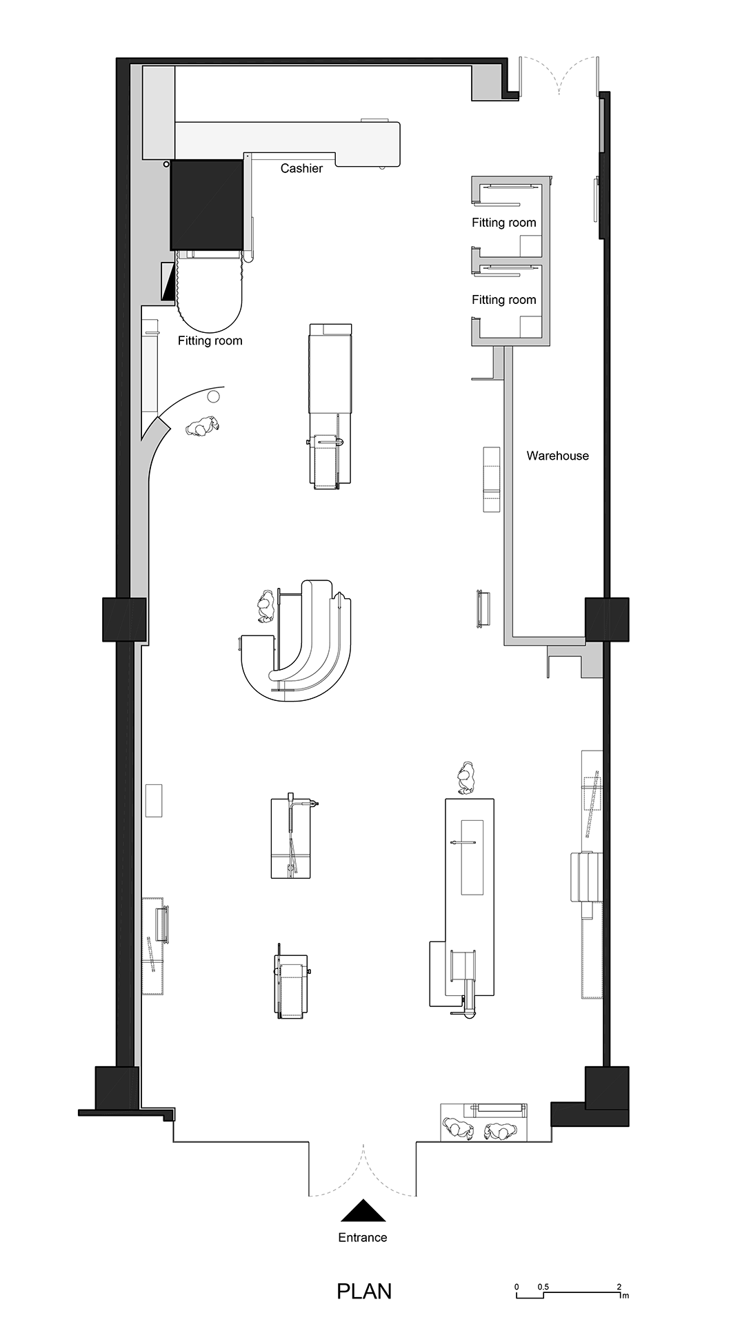时尚品牌店设计大赏 | ON/OFF、BIBILEE、AND.G 概念店-104