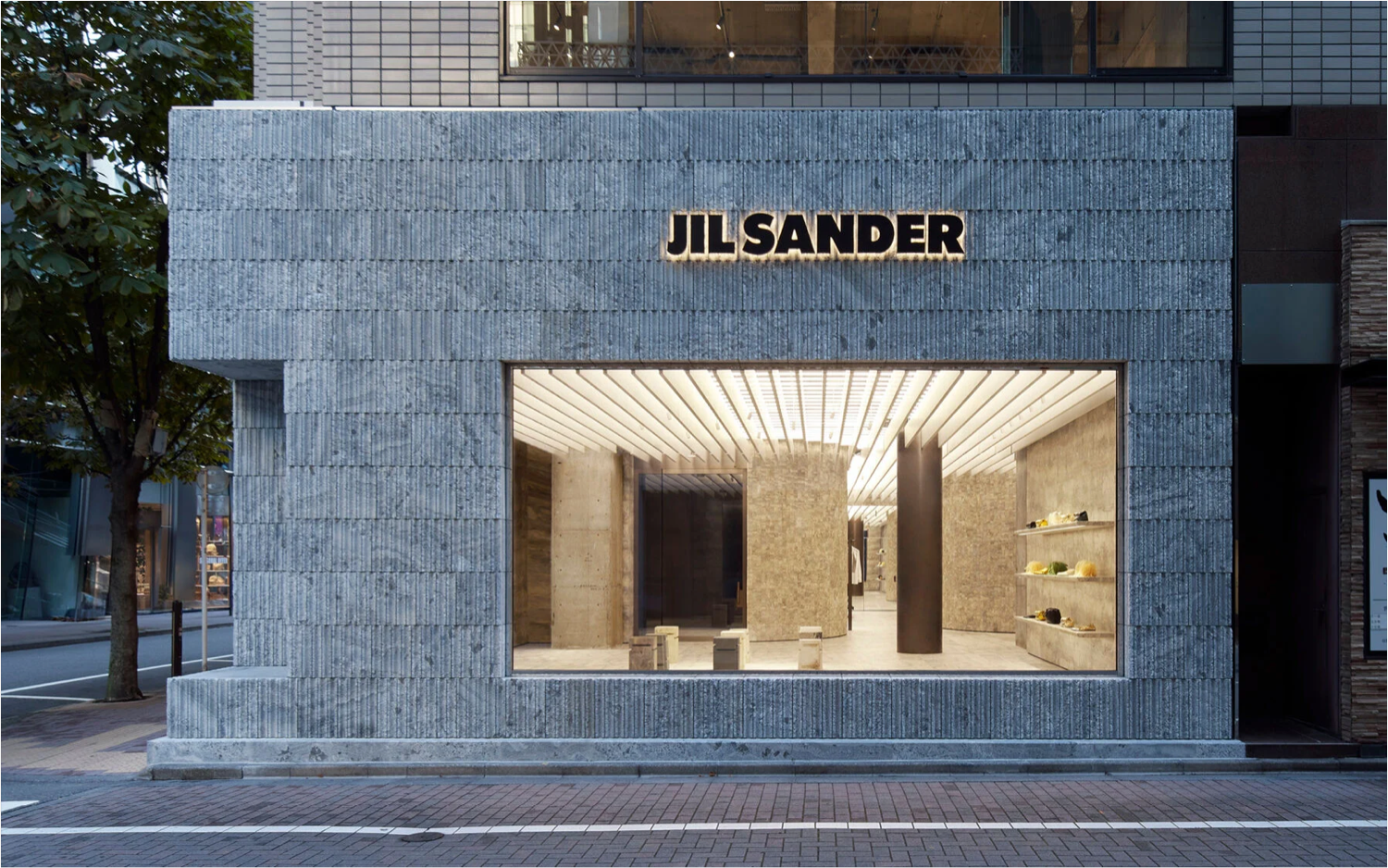 Jil Sander 东京银座旗舰店丨日本东京丨Casper Mueller Kneer-11