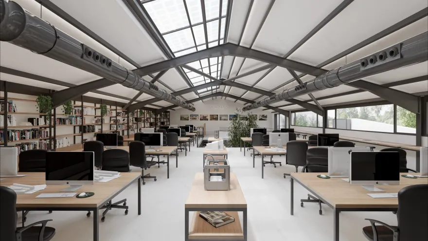 绿色,社交,可持续的工作空间丨西班牙巴塞罗那丨Vilalta 工作室-15