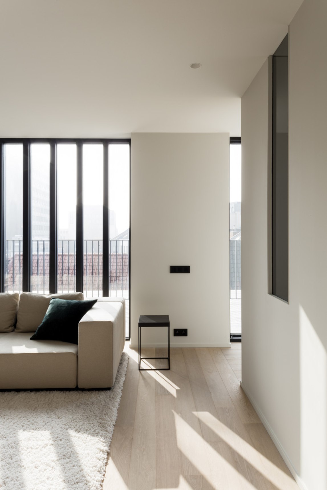 比利时阁楼公寓,木框结构与城市景观完美融合-10