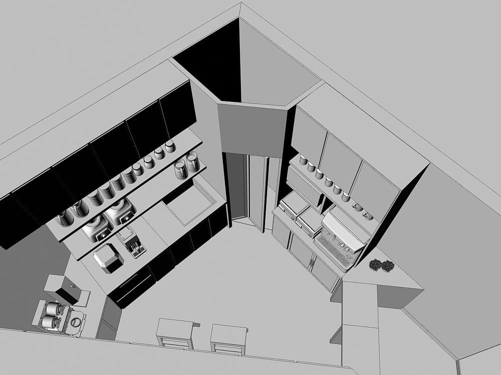 原木温暖明亮咖啡外卖店 CAFE CORREIA，紧凑布局提升售卖体验-5