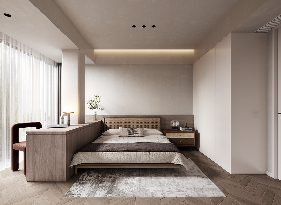 简约治愈系住宅设计-9