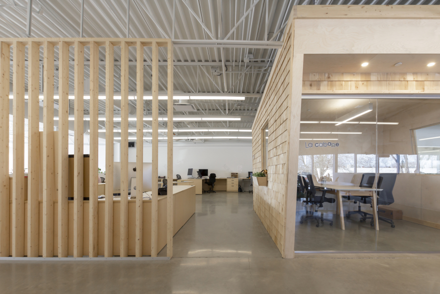 Les Éditions Passe-Temps Offices / Quinzhee Architecture-29