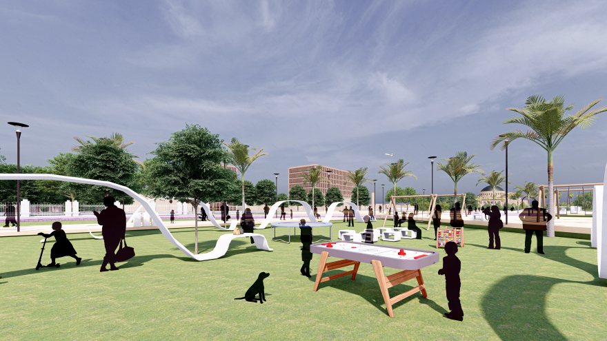 超时景观丨开罗大学工程学院建筑系-15