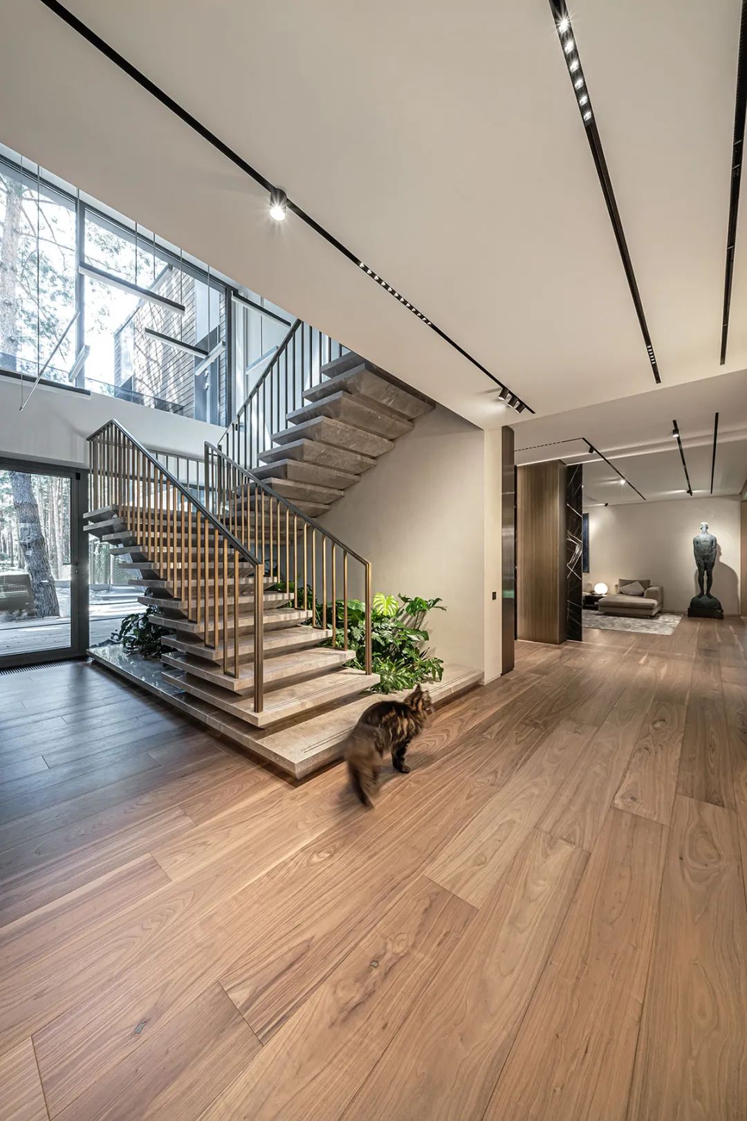 450㎡轻奢质感别墅丨YODEZEEN Architects-8