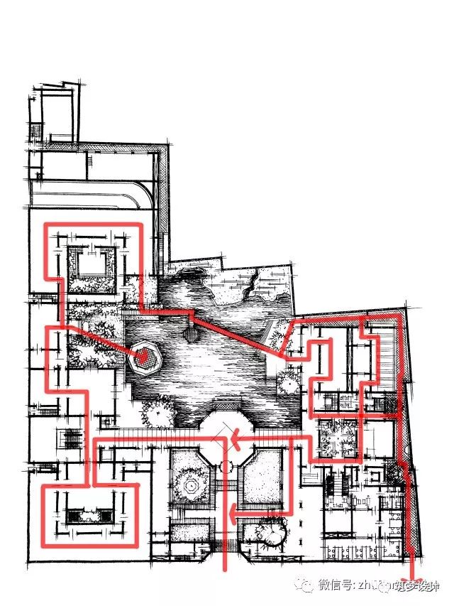 案例解读|从苏州博物馆谈展示空间在快题中的应用-40