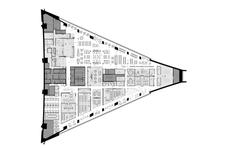 Desjardins在蒙特利尔塔的新办公空间丨加拿大魁北克丨Provencher_Roy-91