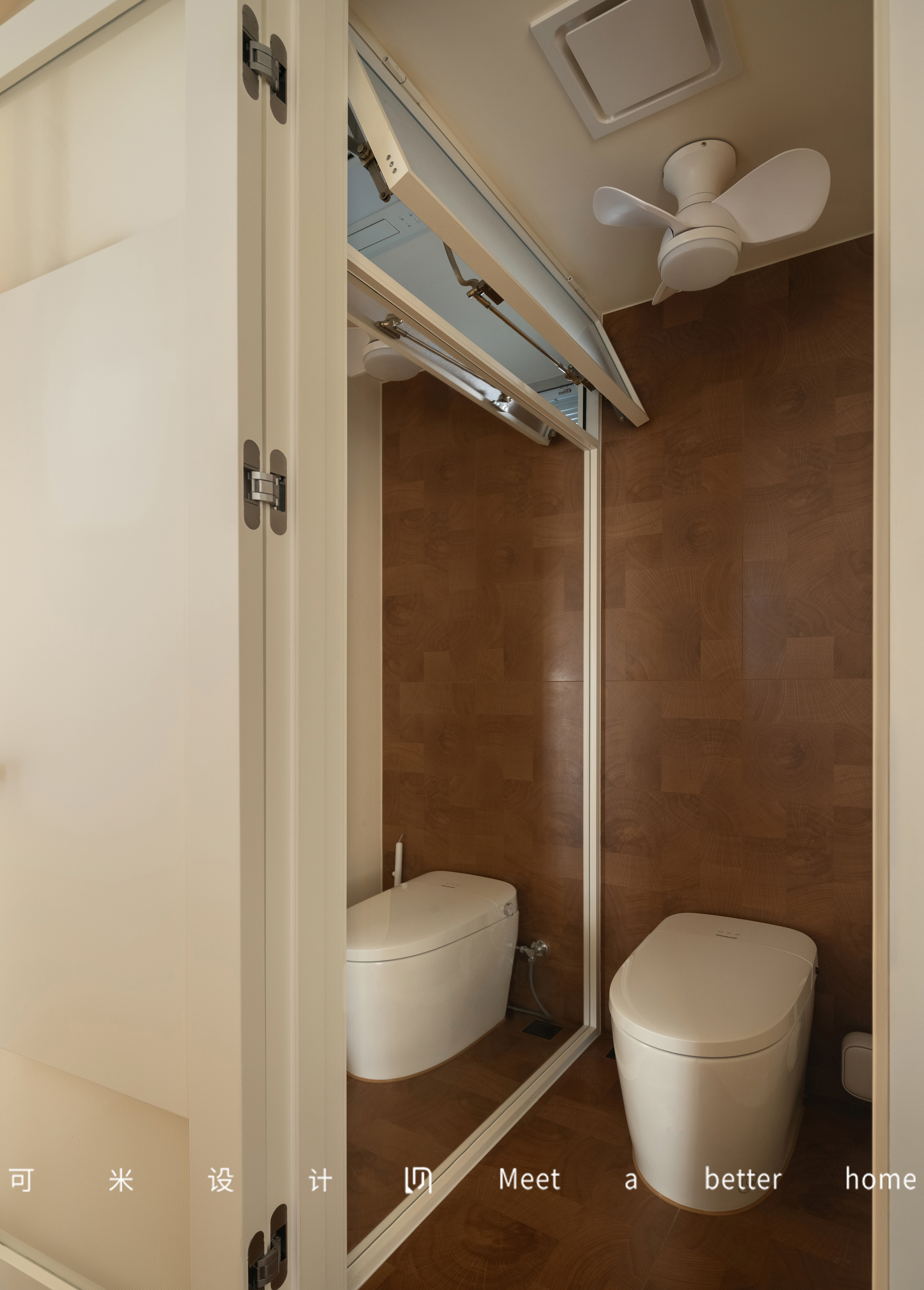 米白 + 暖棕的治愈系家-51