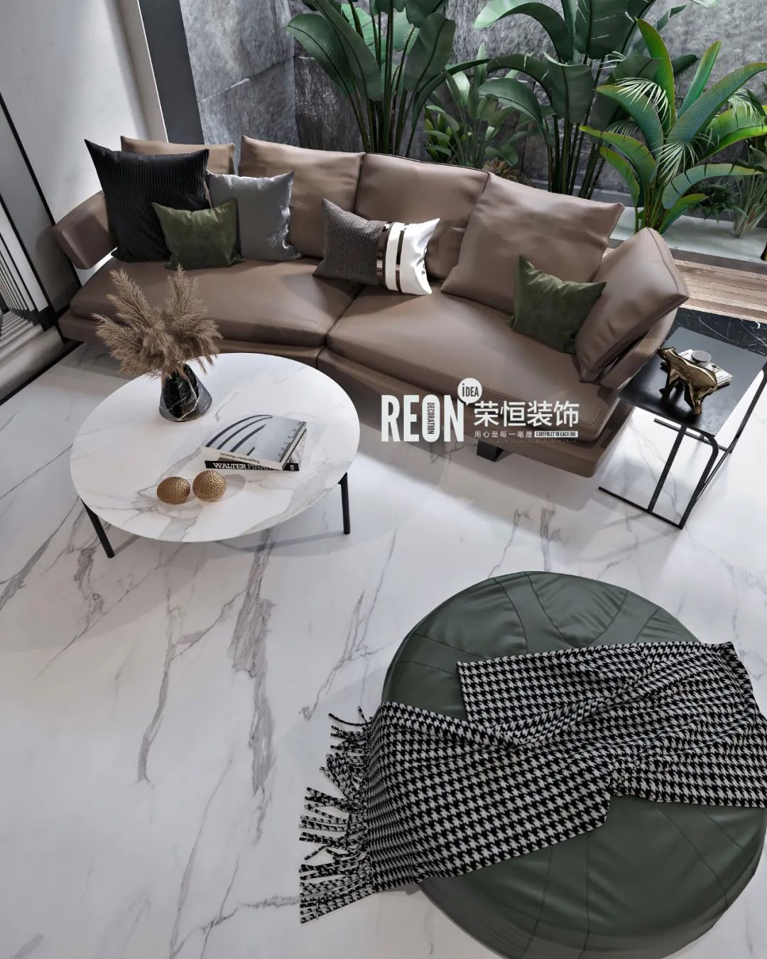 现代简约风家居设计,三壹设王均打造 468㎡岁月传奇-55