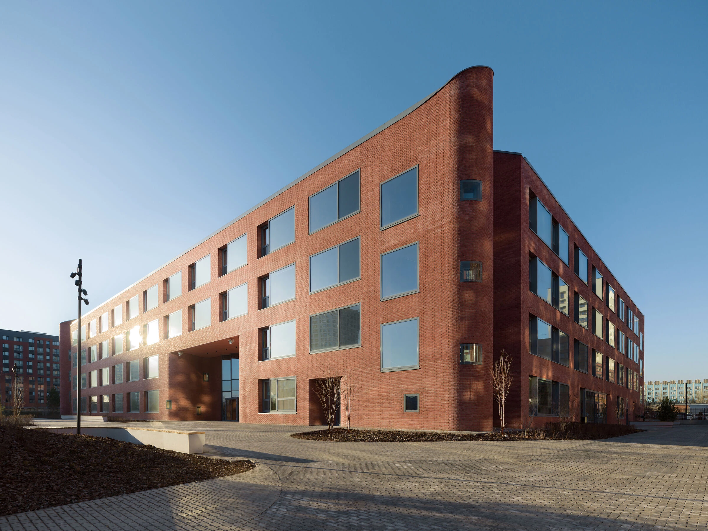 新西伯利亚公立学校丨俄罗斯新西伯利亚丨Brusnika Company,SVESMI-5