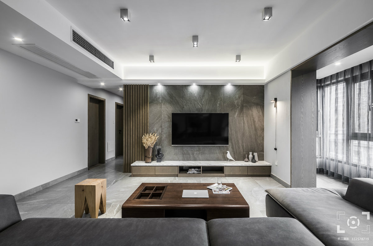 长沙平层艺术空间 | 鸿扬家装的现代设计魅力-6