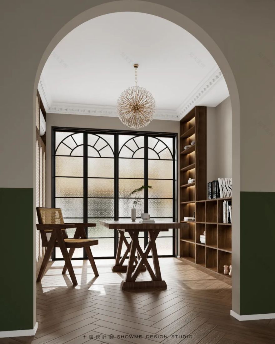 复古南法风 · 十亩新作 116㎡的空间魔术丨中国内江丨内江十亩设计-36