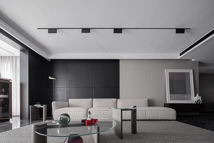 黑白格格丨中国山东丨b.n.b 本白空间建筑设计-32