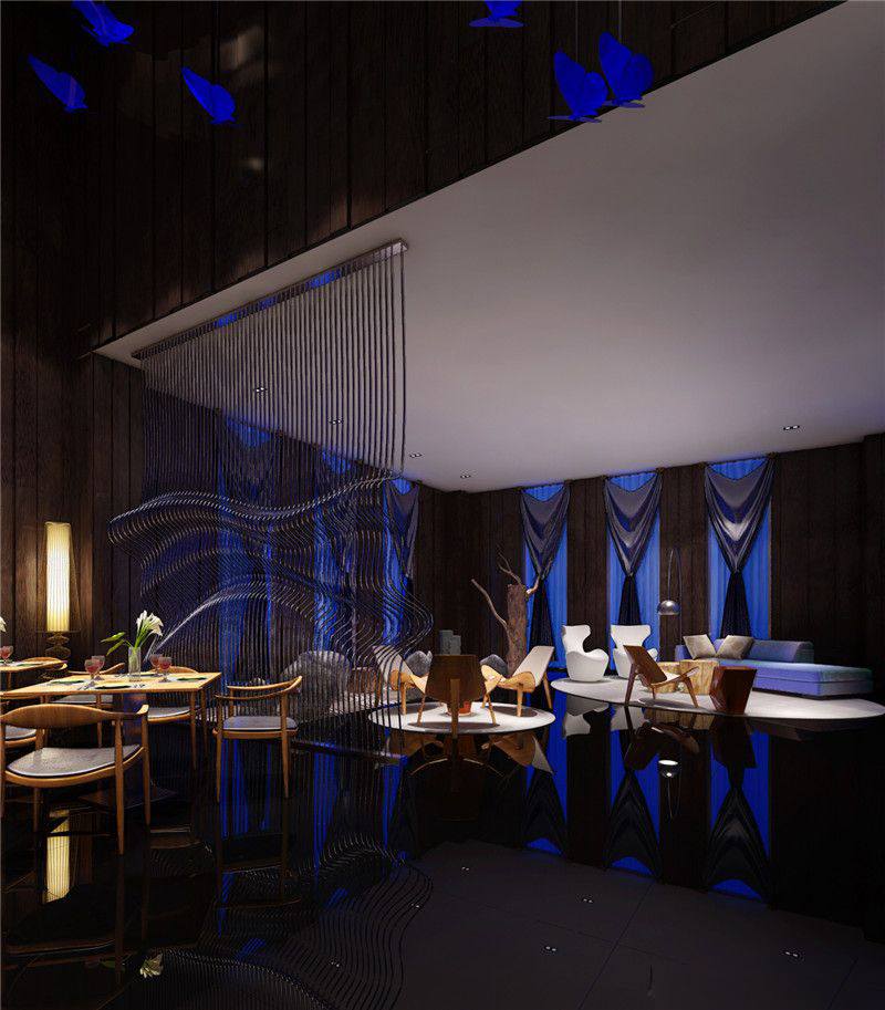 蝶影概念餐厅 上域设计-5