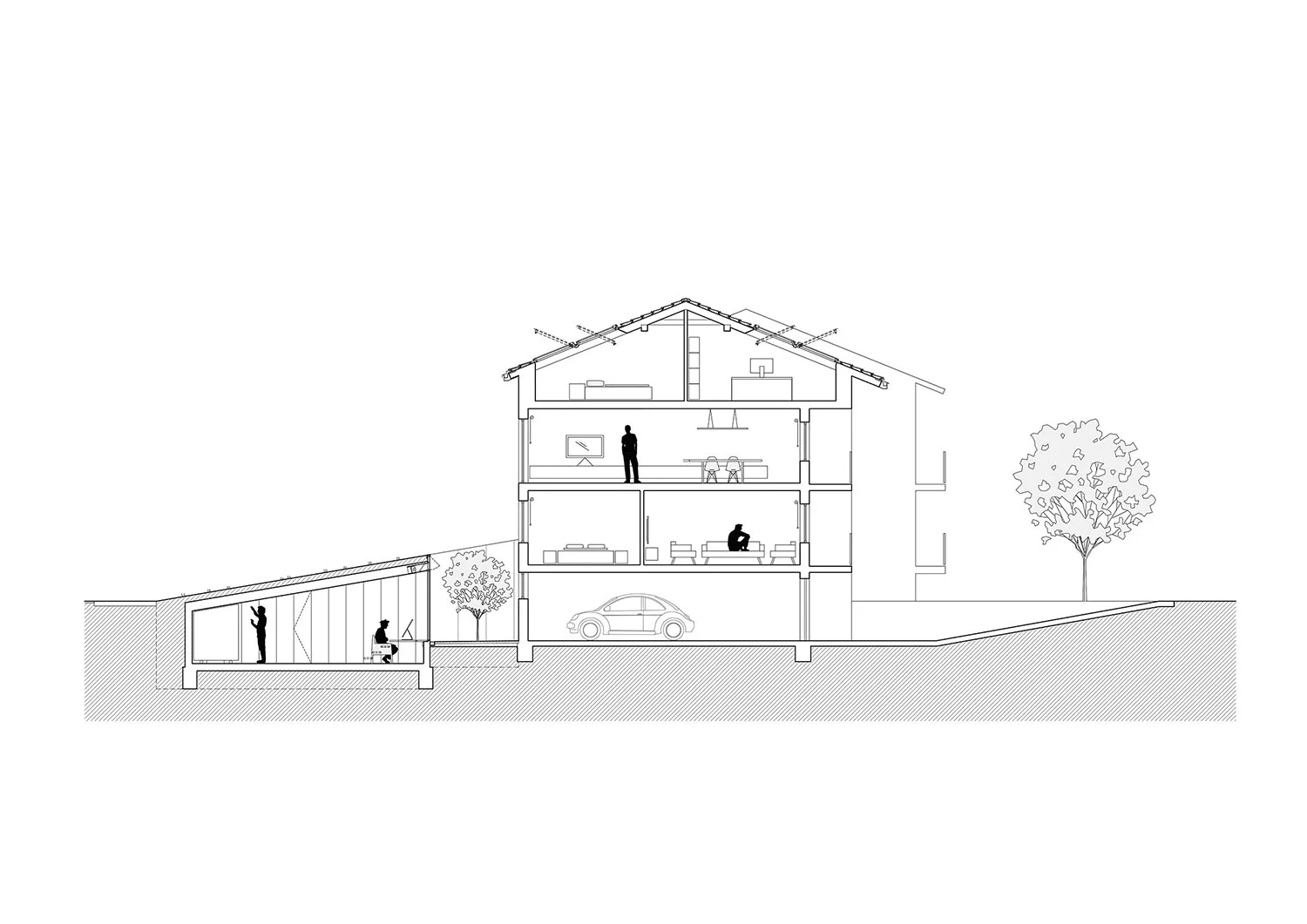 下沉式设计工作室丨斯洛文尼亚丨dekleva gregorič architects-22