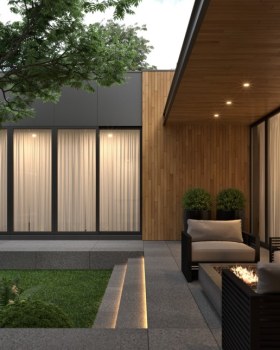 Ambient  Private House Bezmirno Architects