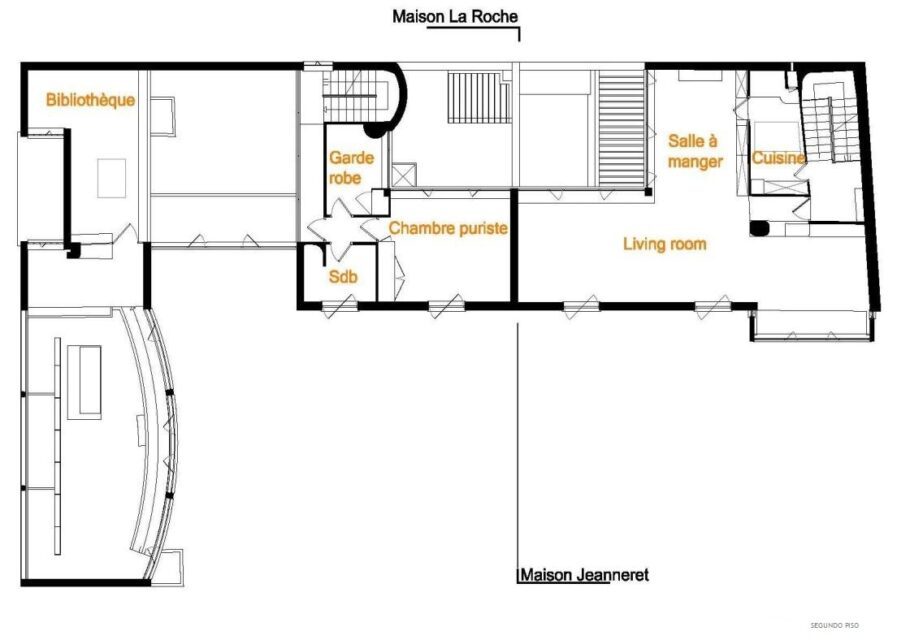 La Roche  Jeanneret别墅丨勒·柯布西耶（Le Corbusier）-13