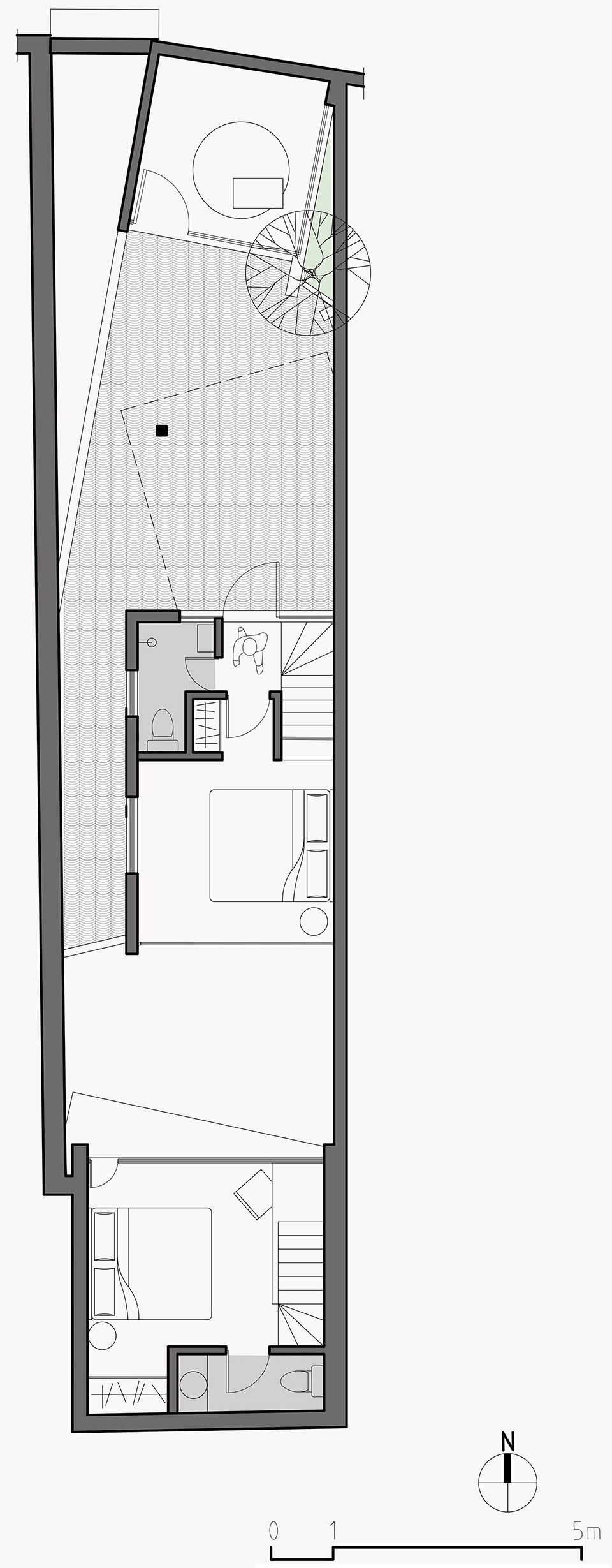 北京胡同长屋丨中国北京丨北京土驻设计事务所.金磊-86