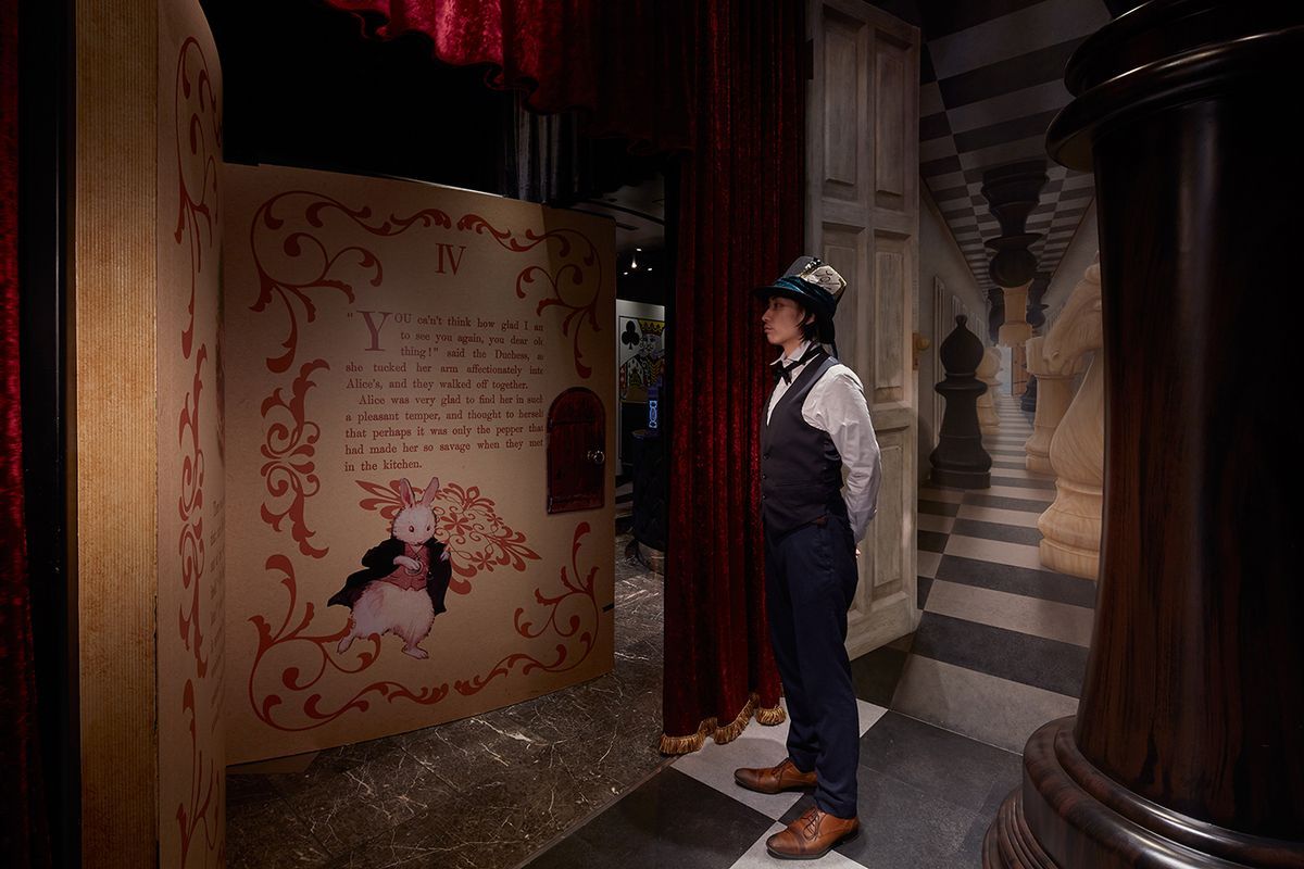 Тематические рестораны Алиса в стране чудес - 40 фото интерьеров-37