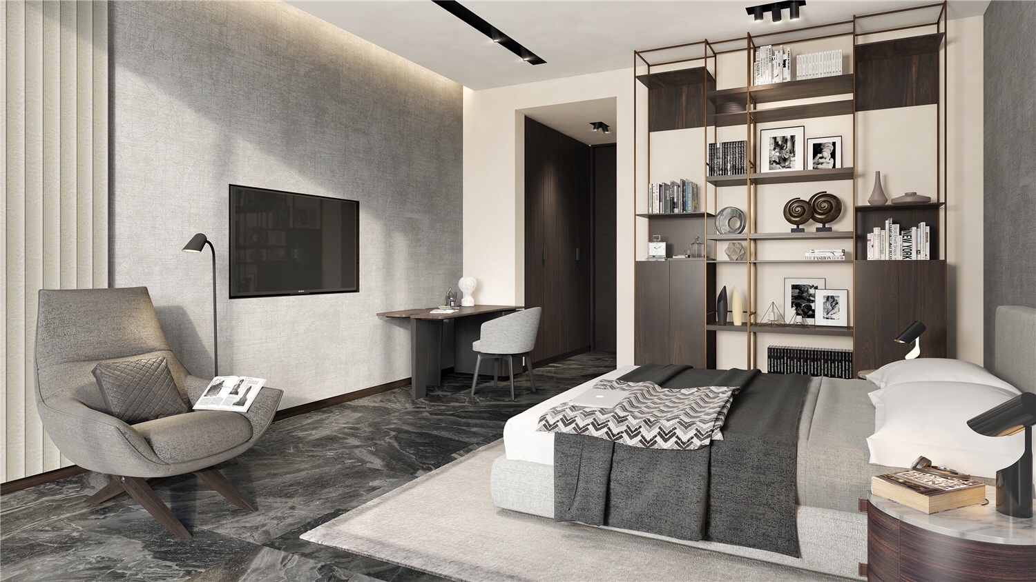 迪拜大都会风格顶级豪宅-24