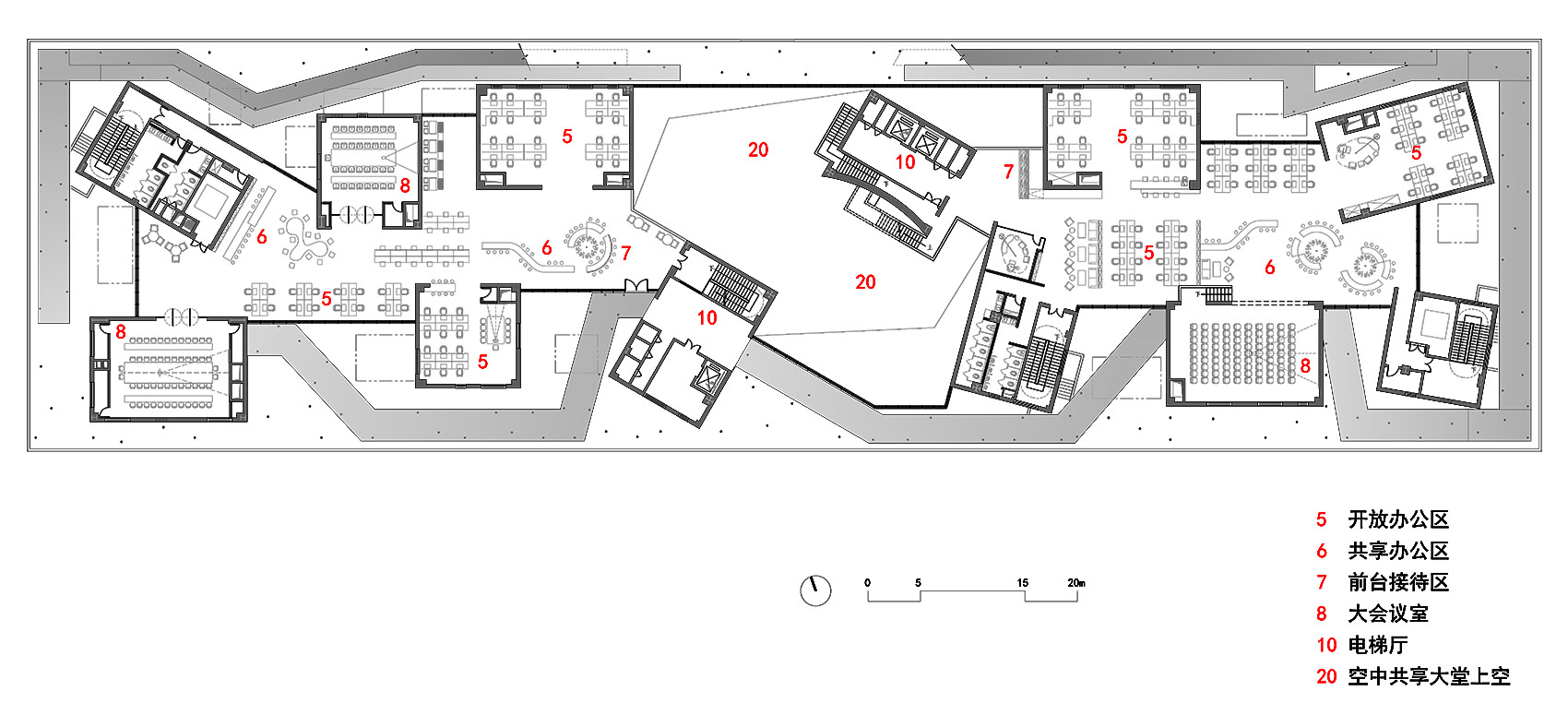 湖南广电芒果马栏山广场丨中国湖南丨地方工作室,湖南大学设计研究院有限公司-77
