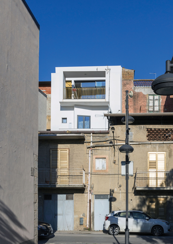 意大利 Favara 老城区现代绿色住宅丨Lillo Giglia Architecture-24
