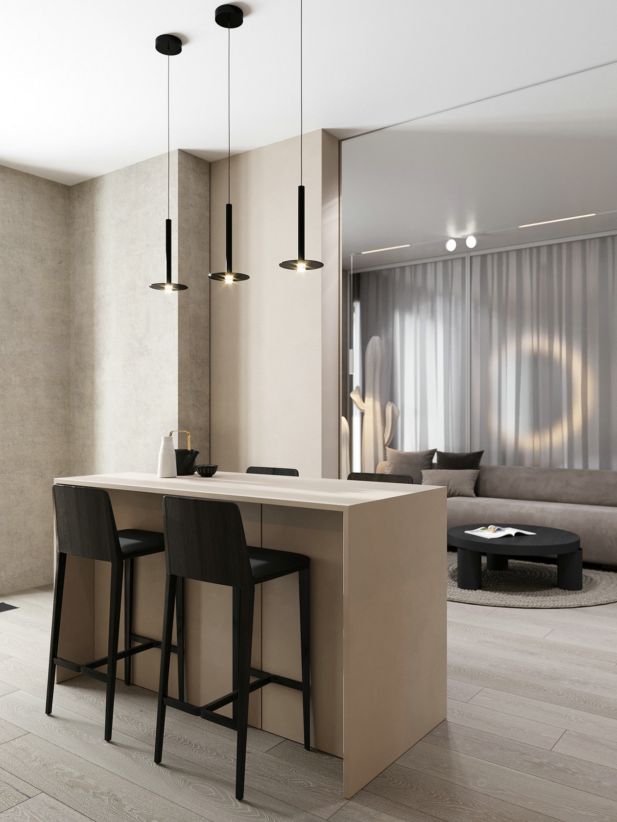 中性色系公寓设计-7