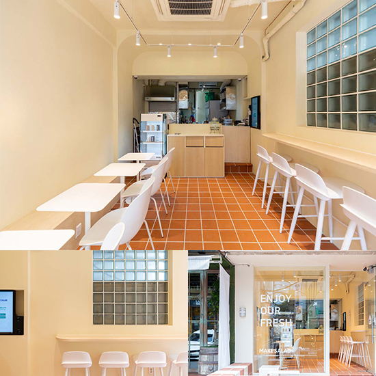 简约 10 坪美式餐厅 精致瓷砖地板设计-1