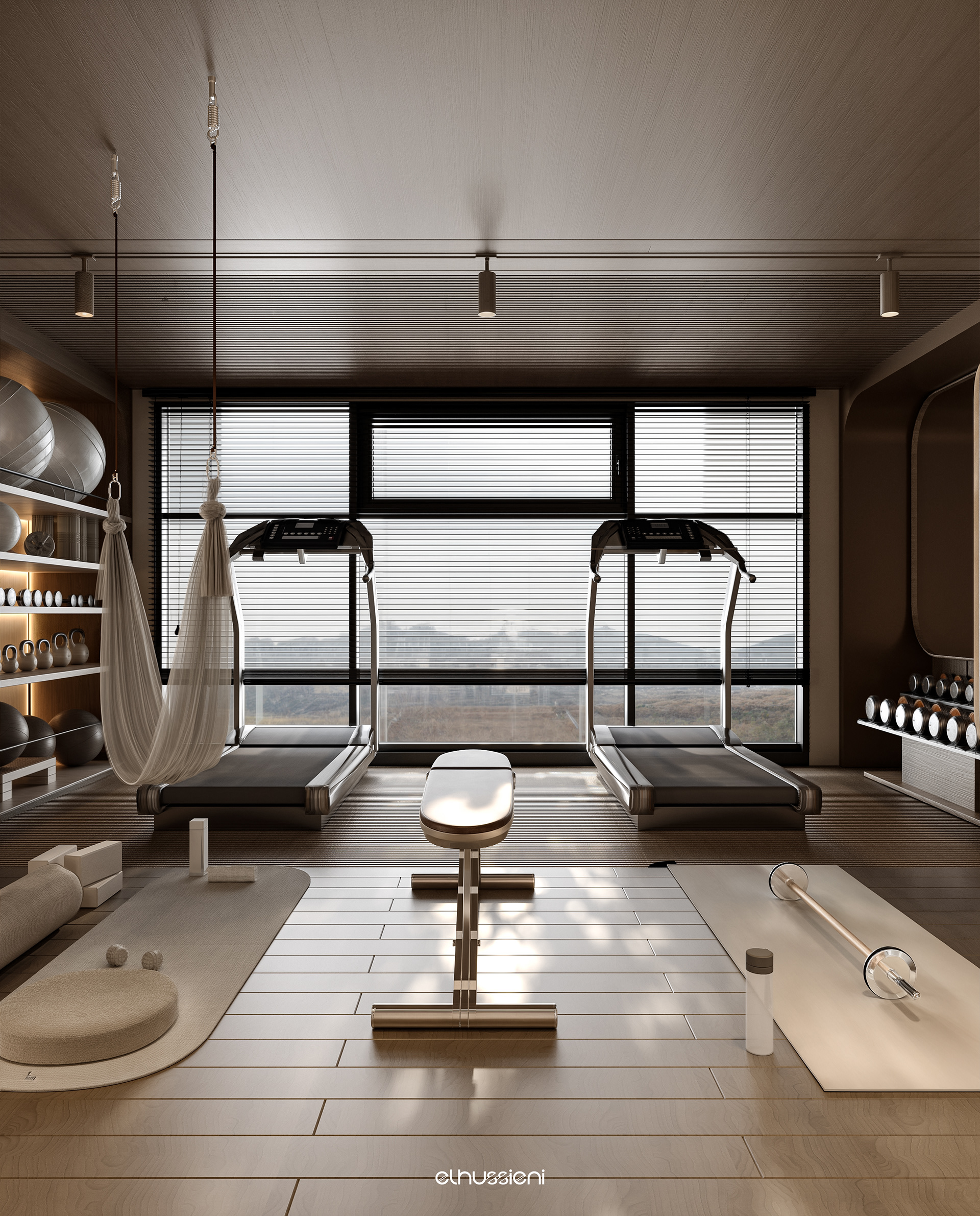 MODERN GYM DESIGN（家庭健身房设计）-8