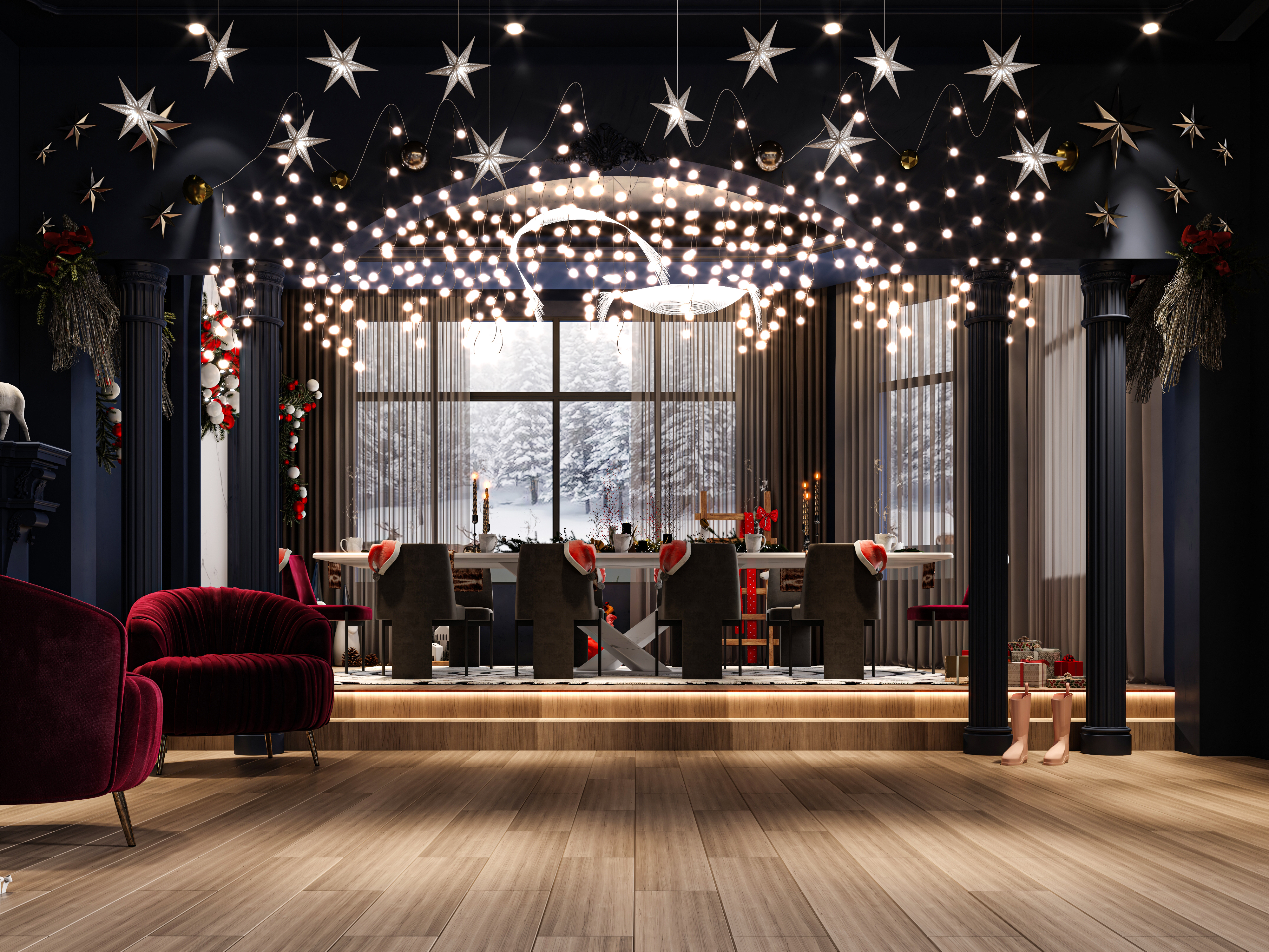圣诞室内设计-16