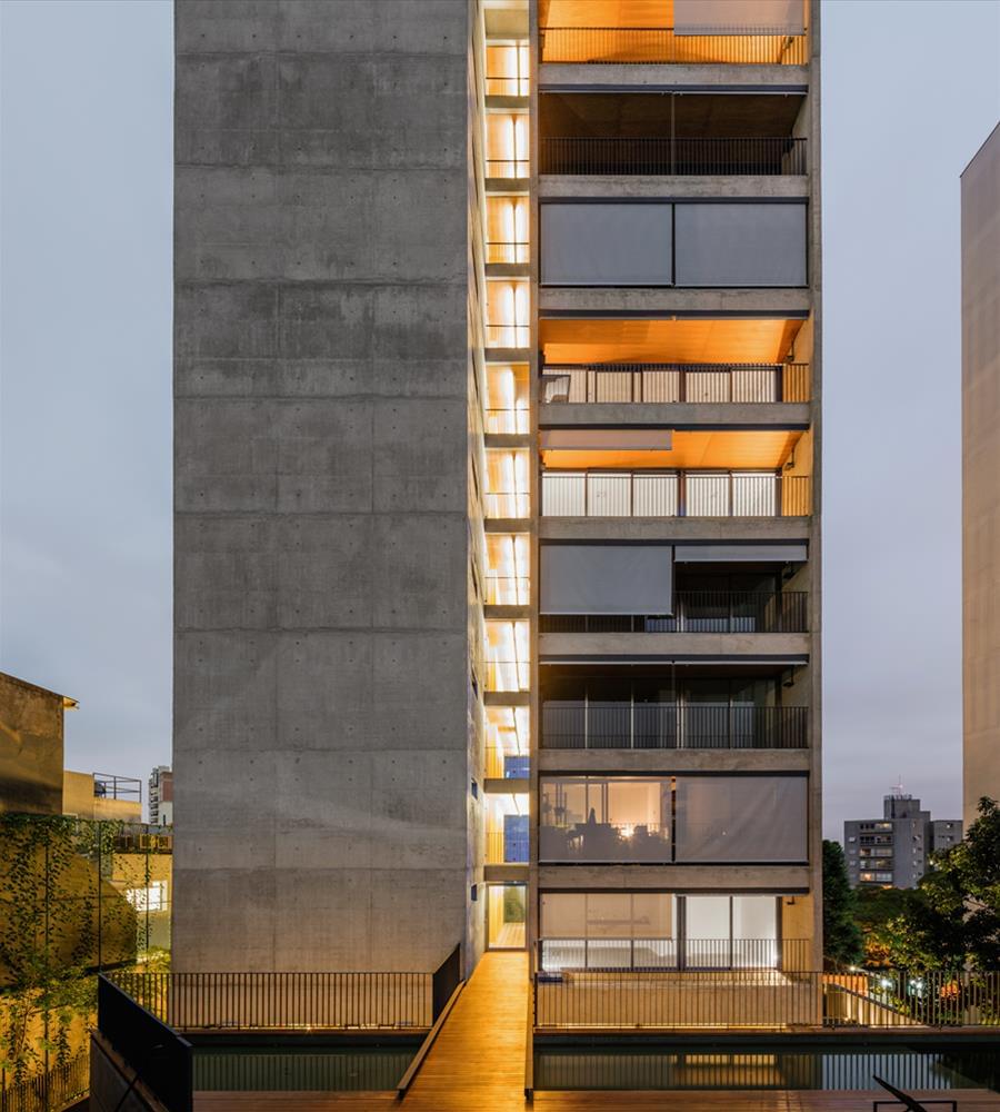 巴西圣保罗市“Huma Klabin”住宅楼——绿色环保、高效节能的设计理念-12