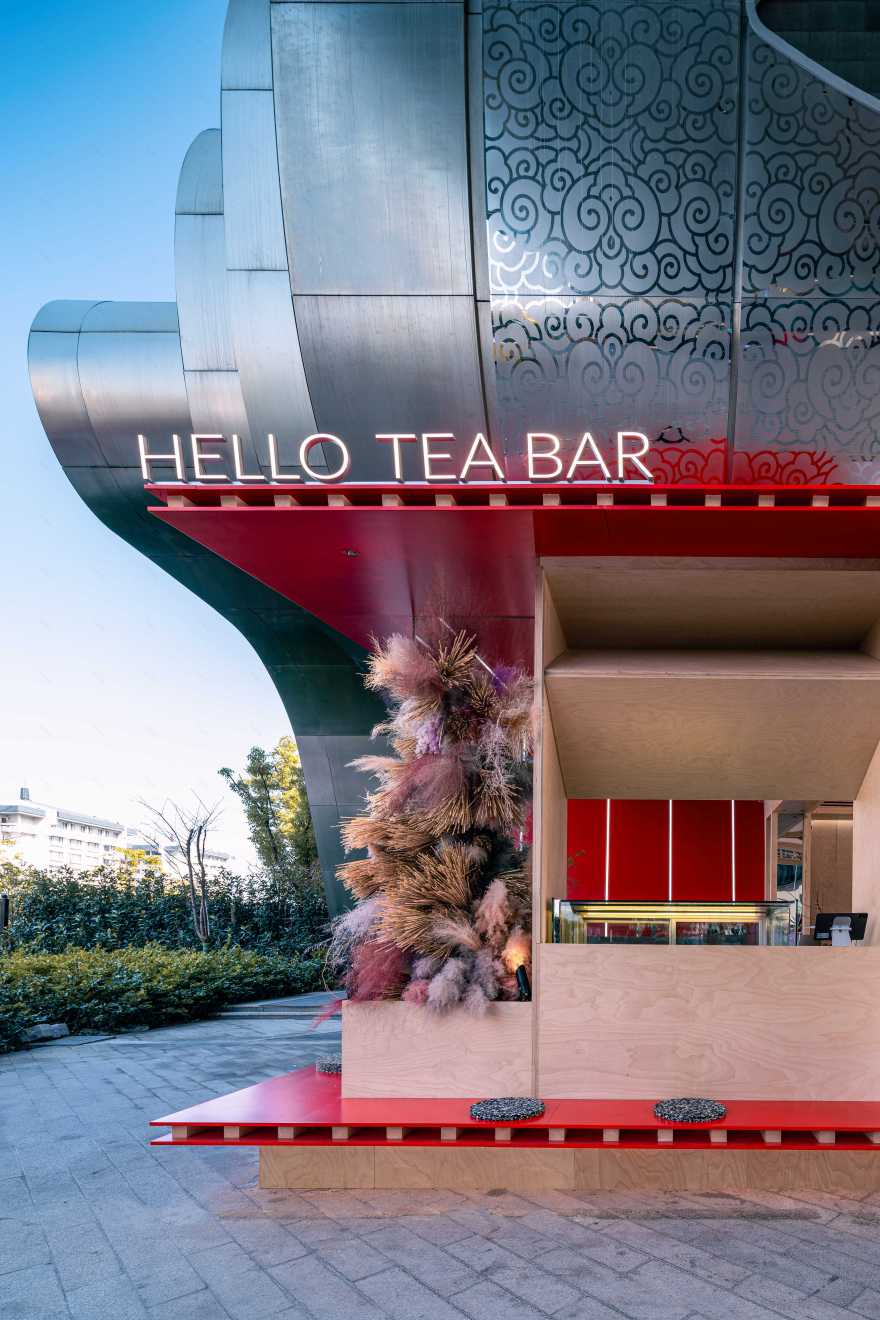 HELLO TEA BAR 新中式茶亭丨中国杭州丨Hello Brand Design 哈喽品牌设计-5