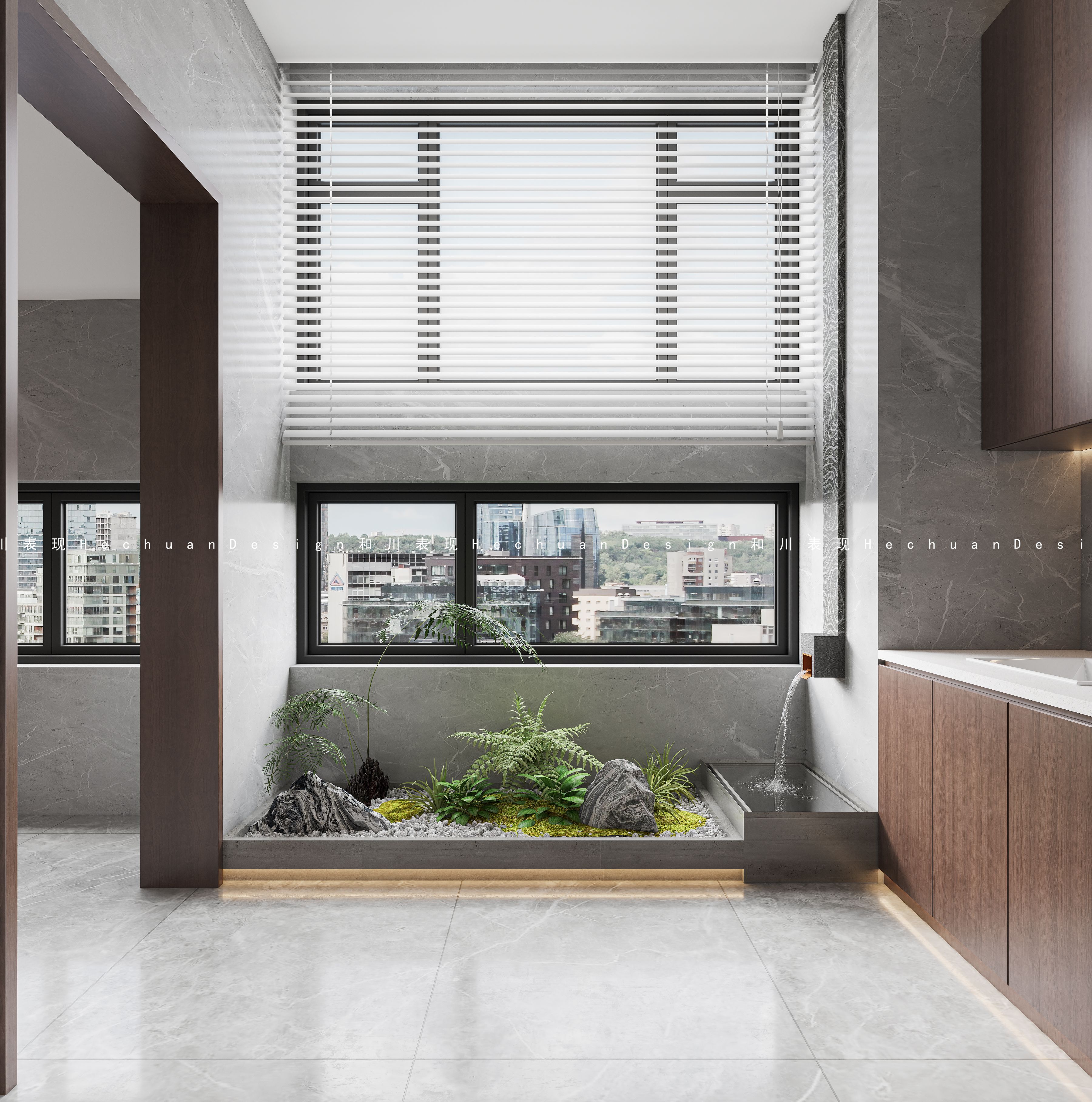 和川高端表现 | 新中式别墅-8