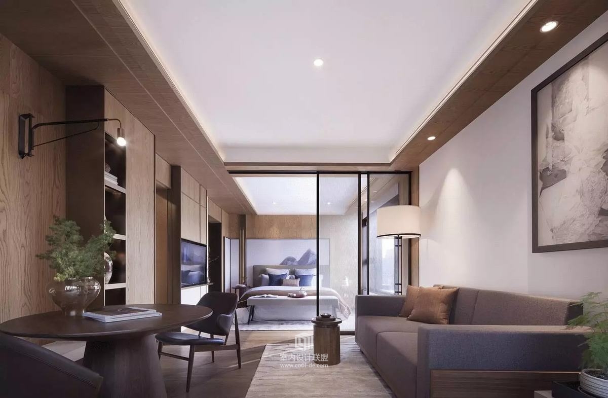 琚宾 新作--郑州美景东望别墅“二木”-41