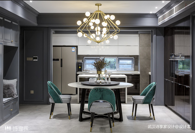 75万元四居及以上240平米装修案例丨诗享家设计-30