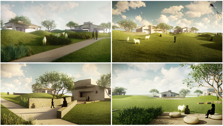 乌兰察布兴和县涝利海物生其地民宿景观丨蒙古丨茧梵景观设计咨询(上海)有限公司-16