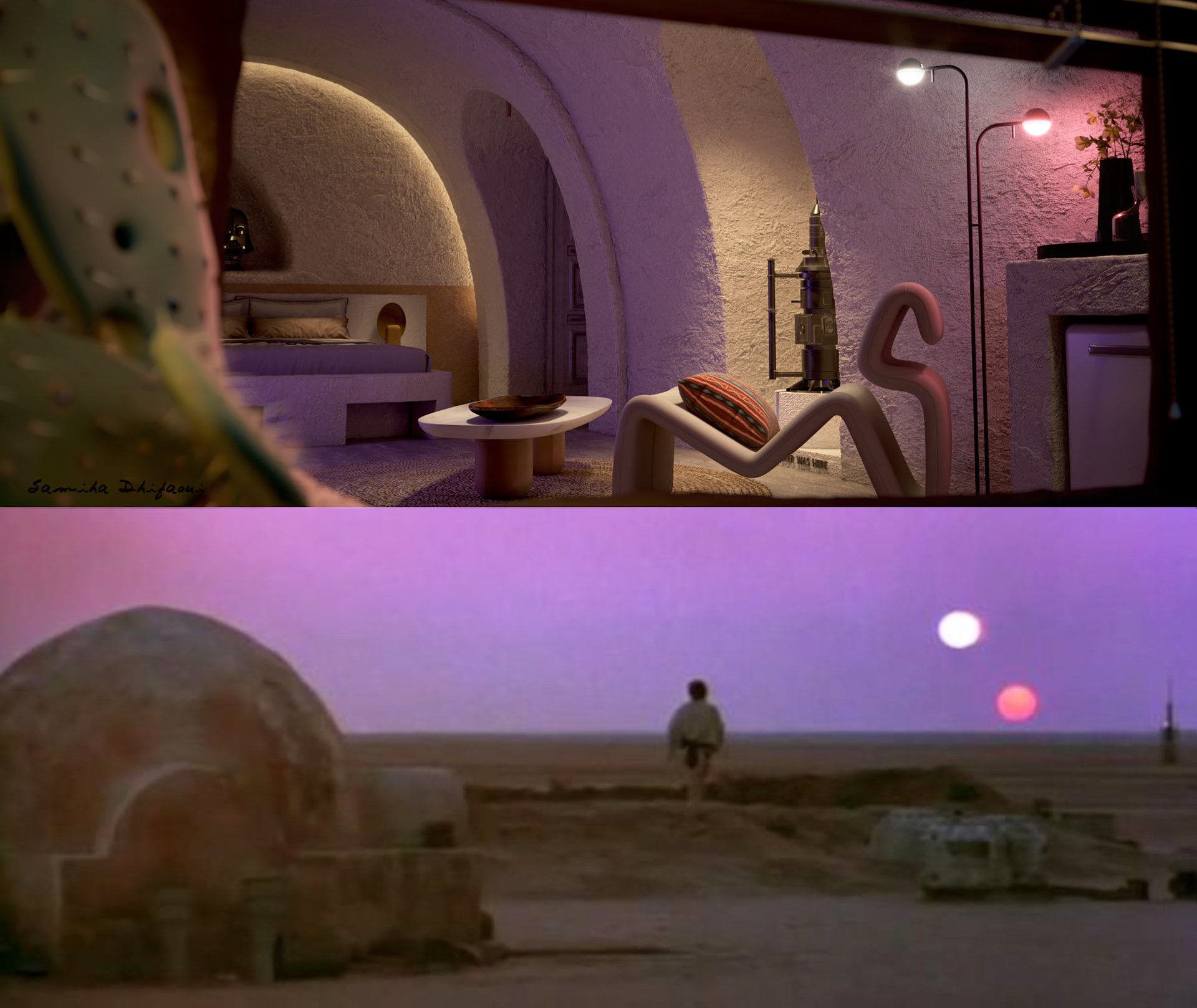 Sidi Driss 酒店房间室内设计丨突尼斯丨TROGLODYTE-31