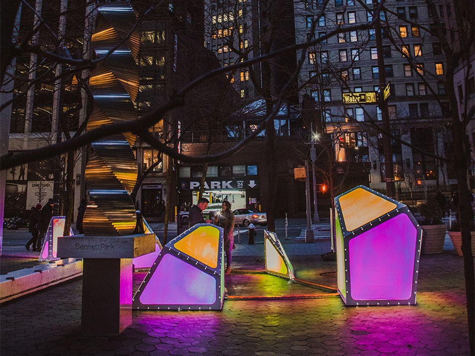 美国“可玩城市”系列装置丨The Urban Conga-3