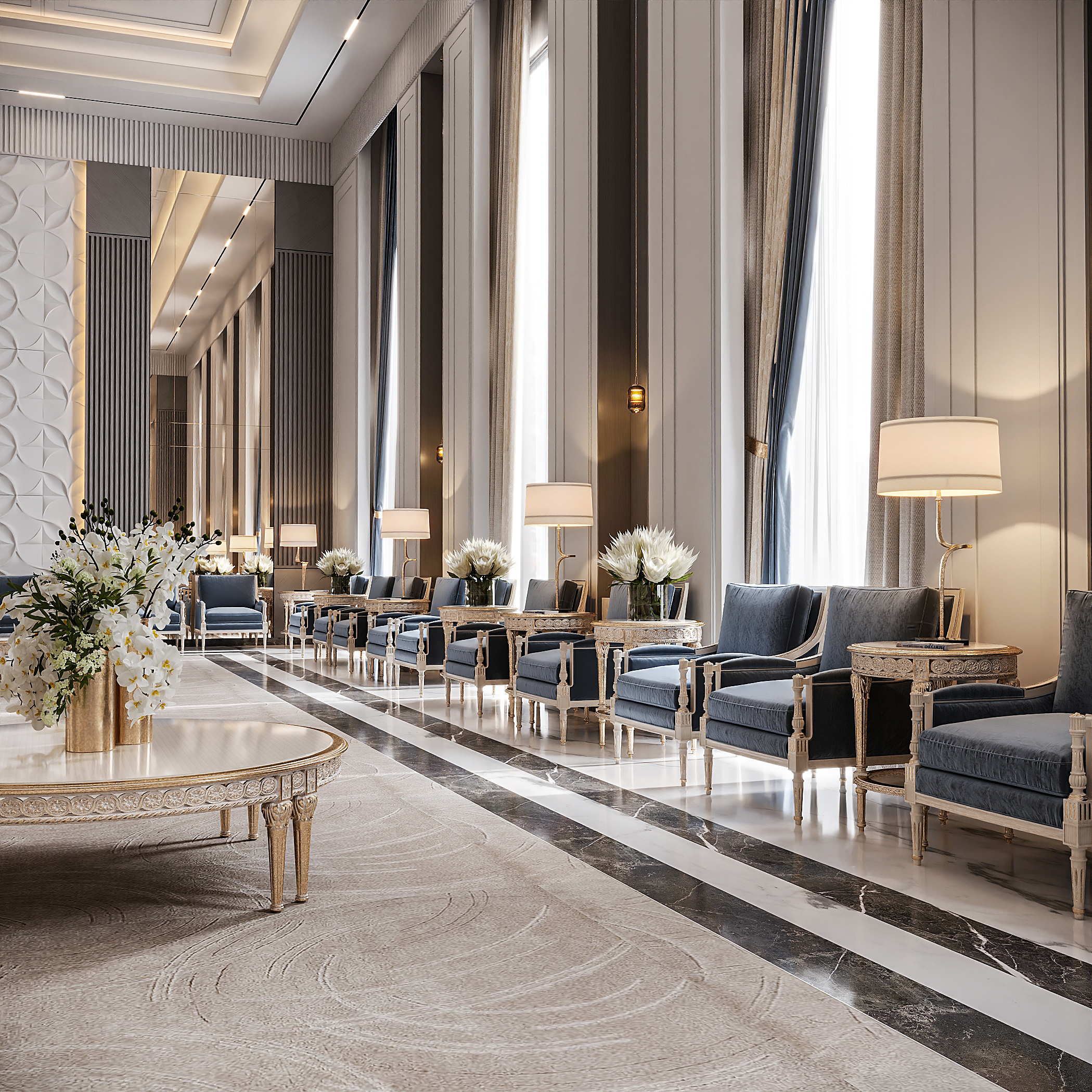 主议会厅（注：majlis常见释义为议会；会议室；聚会场所 ，这里需结合具体语境来确定最准确含义，此为较常见且合理的翻译） 丨埃及-10