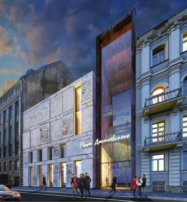 文学纪念博物馆F·M·陀思妥耶夫斯基扩建概念丨俄罗斯圣彼得堡丨叶夫根尼·格拉西莫夫及其合伙人-56